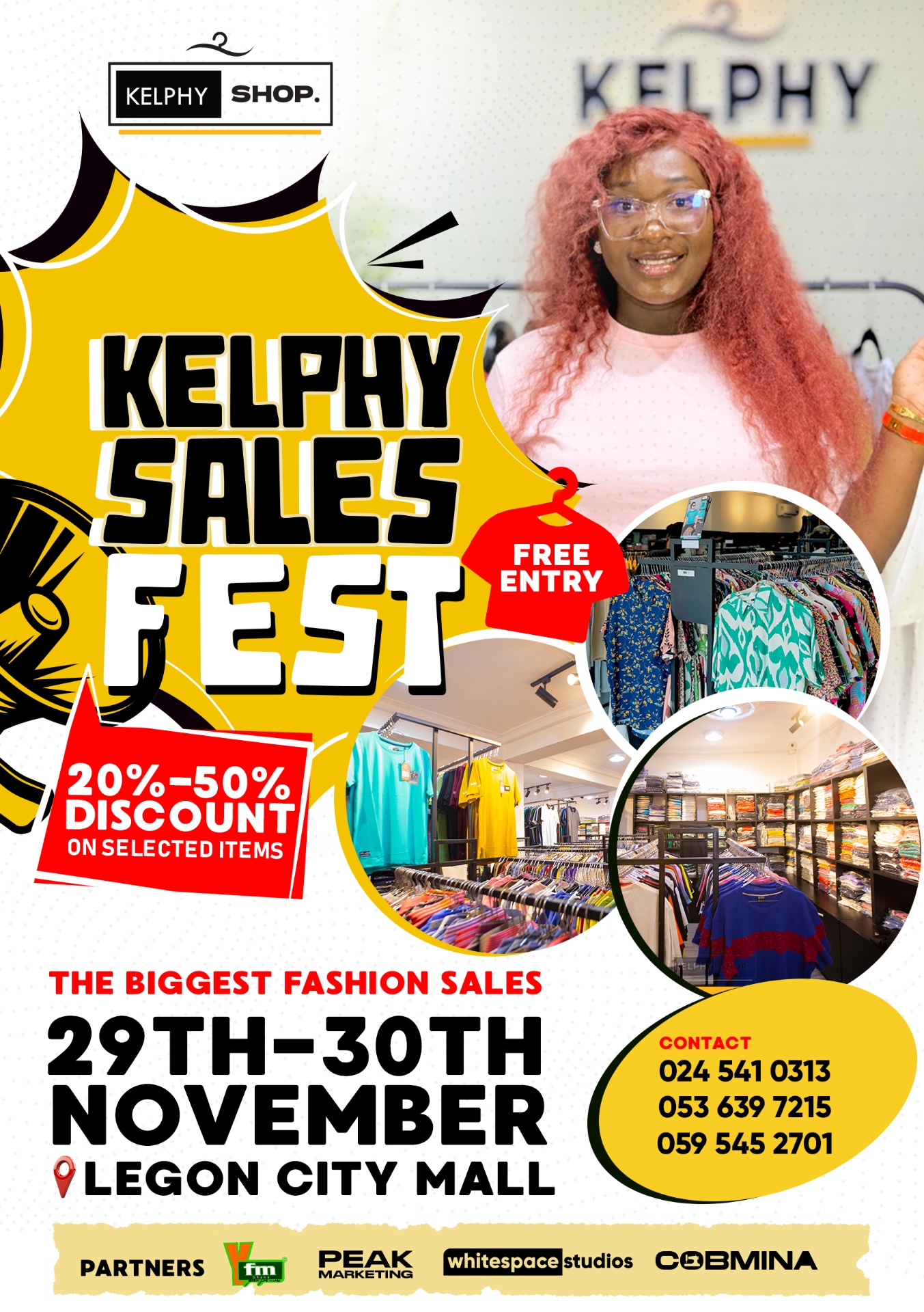 Portrait Kelphy Sales Fest 2025 promotional poster