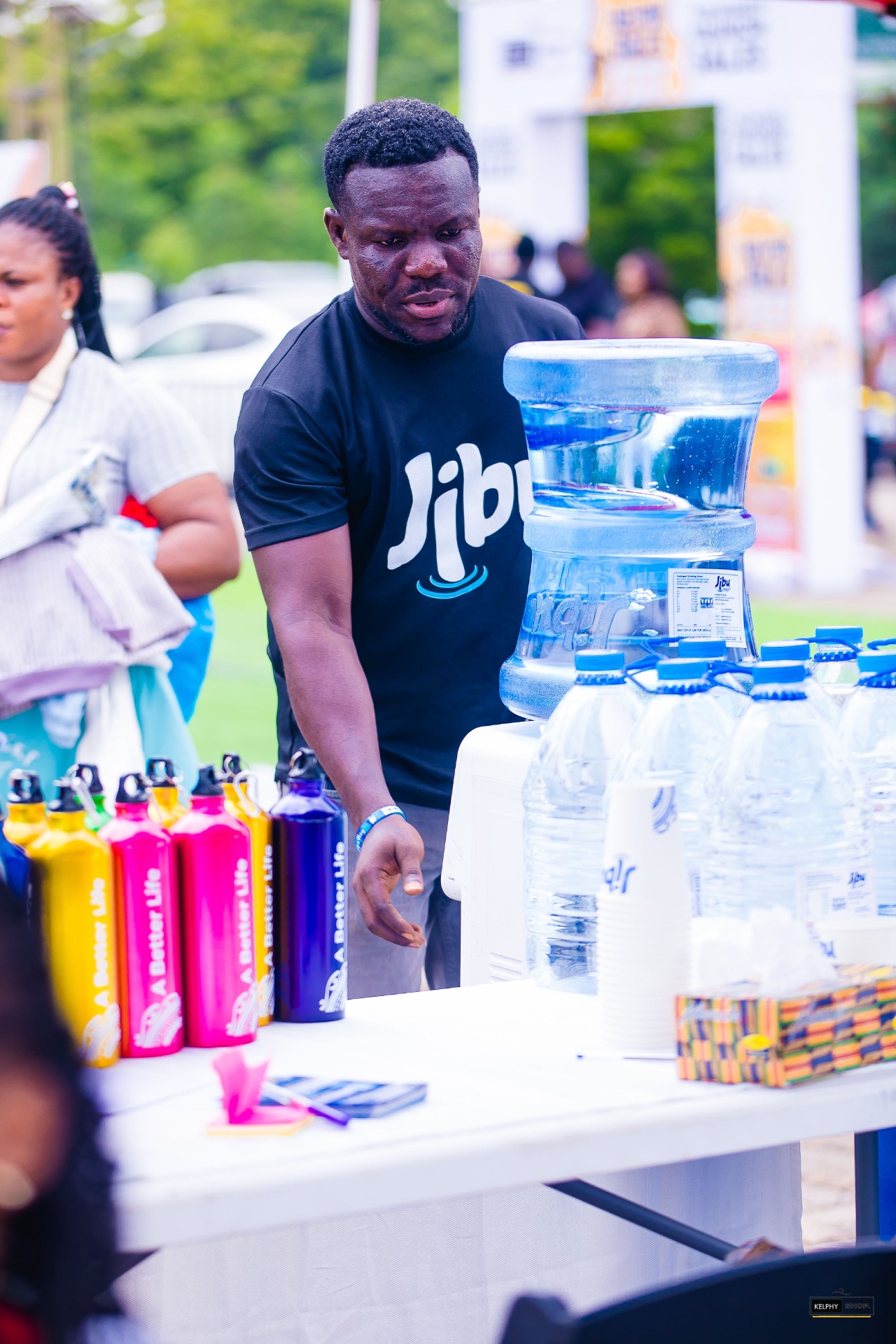 Jibu partner activation at Kelphy Sales Fest